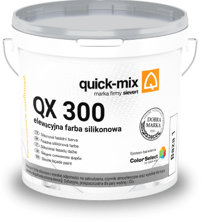 QX 300 Elewacyjna farba silikonowa