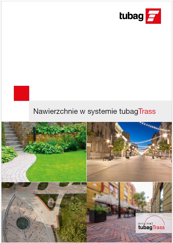 Katalog tubag nawierzchnie 2025. Perfekcyjne połączenie - układanie nawierzchni w systemie tubagTrass. Katalog tubag nawierzchnie 2025. Perfekcyjne połączenie - układanie nawierzchni w systemie tubagTrass.
