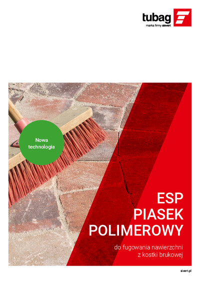ESP piasek polimerowy do fugowania nawierzchni z kostki brukowej