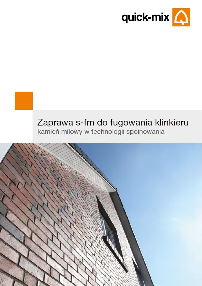 Zaprawa S-FM do fugowania klinkieru