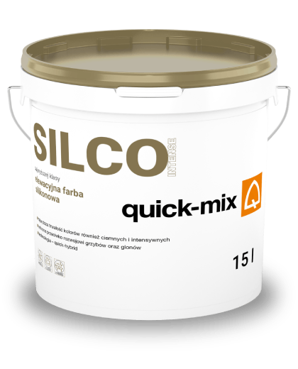 SILCO Intense Najwyższej klasy elewacyjna farba silikonowa