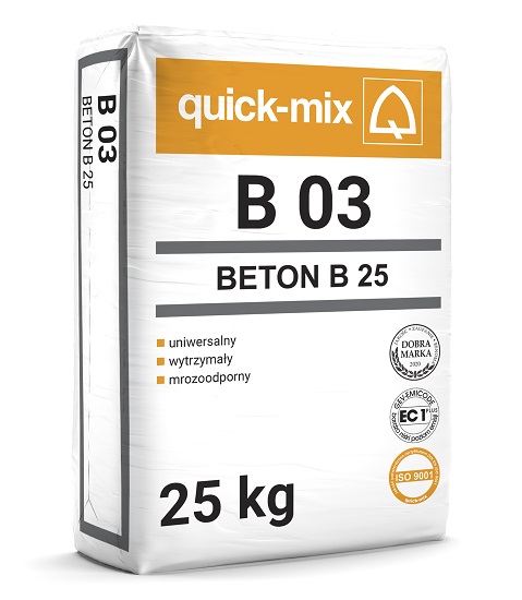 B 03 Beton B 25 B 03 Beton B 25