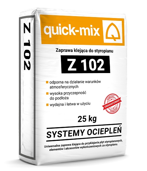 Z 102 Zaprawa do klejenia styropianu Z 102 Zaprawa do klejenia styropianu