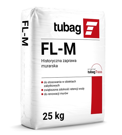 FL-M Historyczna wapienna zaprawa do murowania z trasem FL-M Historyczna wapienna zaprawa do murowania z trasem