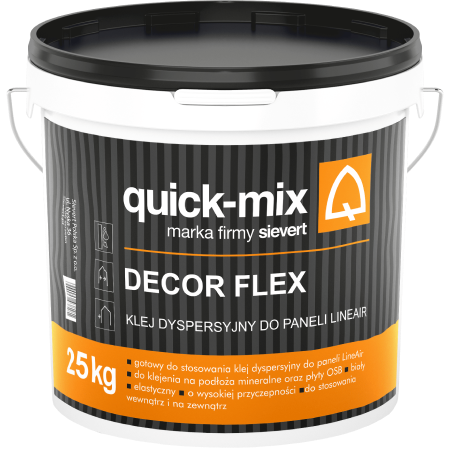 Decor Flex Klej dyspersyjny do paneli LineAir Decor Flex Klej dyspersyjny do paneli LineAir