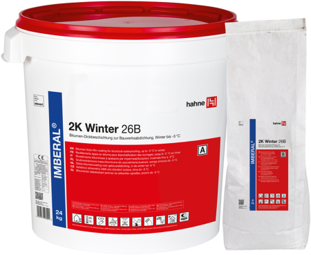 IMBERAL® 2K Winter 26B Dwuskładnikowa powłoka polimerowo-bitumiczna – wersja zimowa