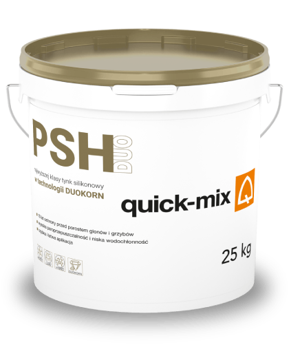 PSH DUO Najwyższej klasy tynk silikonowy