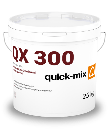 QX 300 Elewacyjna farba wzmocniona żywicami silikonowymi