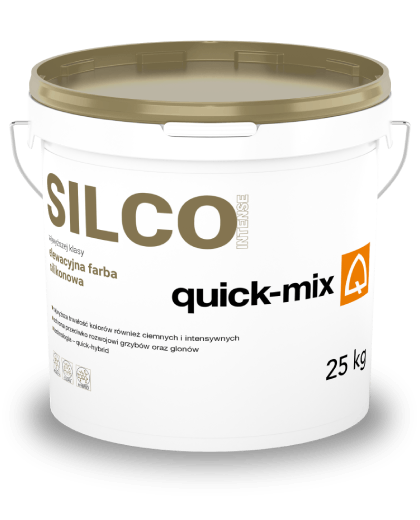 SILCO Intense Najwyższej klasy elewacyjna farba silikonowa