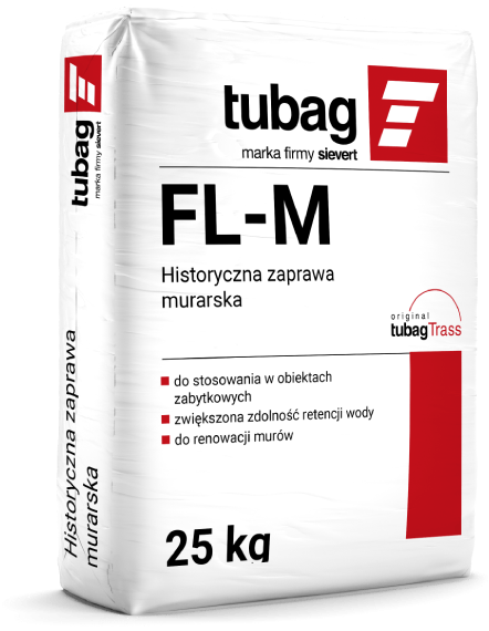 FL-M Historyczna wapienna zaprawa do murowania z trasem