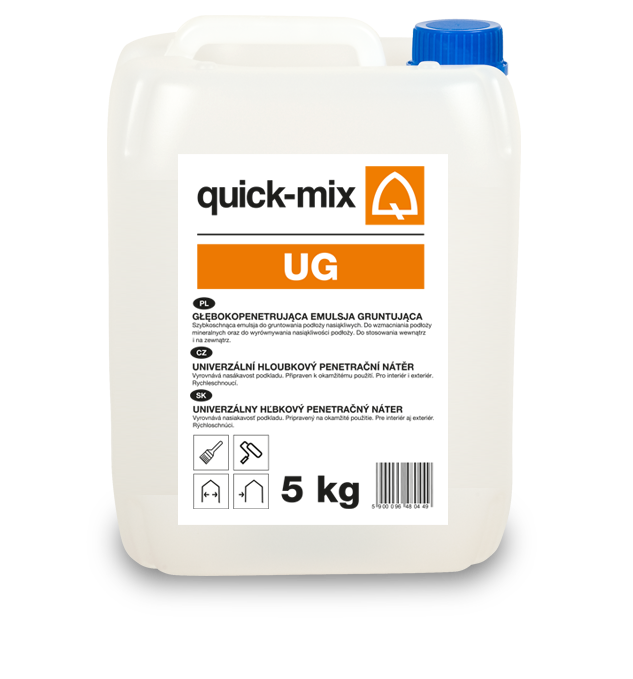 UG Głębokopenetrujący preparat gruntujący