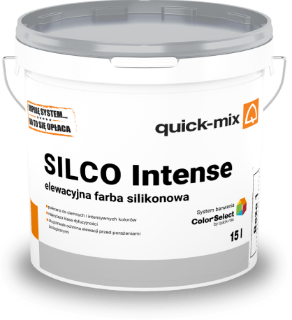 SILCO Intense Elewacyjna farba silikonowa SILCO Intense Elewacyjna farba silikonowa