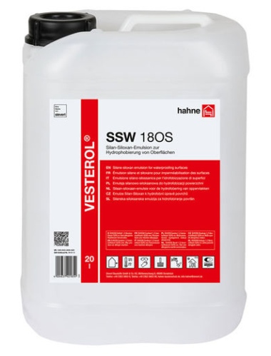 VESTEROL® SSW 18OS Emulsja silanowo-siloksanowa do hydrofobizacji powierzchni VESTEROL® SSW 18OS Emulsja silanowo-siloksanowa do hydrofobizacji powierzchni