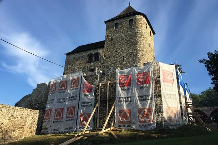 Zamek w Będzinie-kolejny etap prac